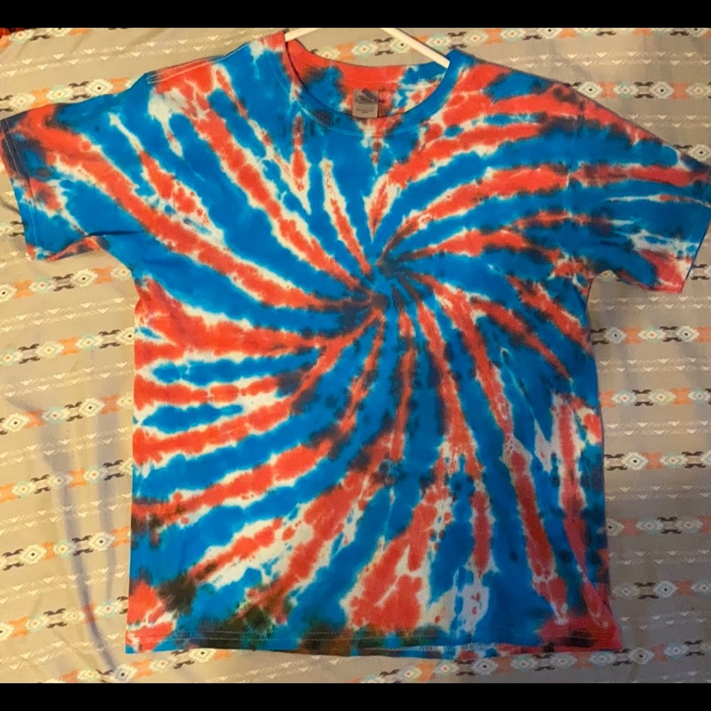 Hand Dyed Tie Dye! Double Washed